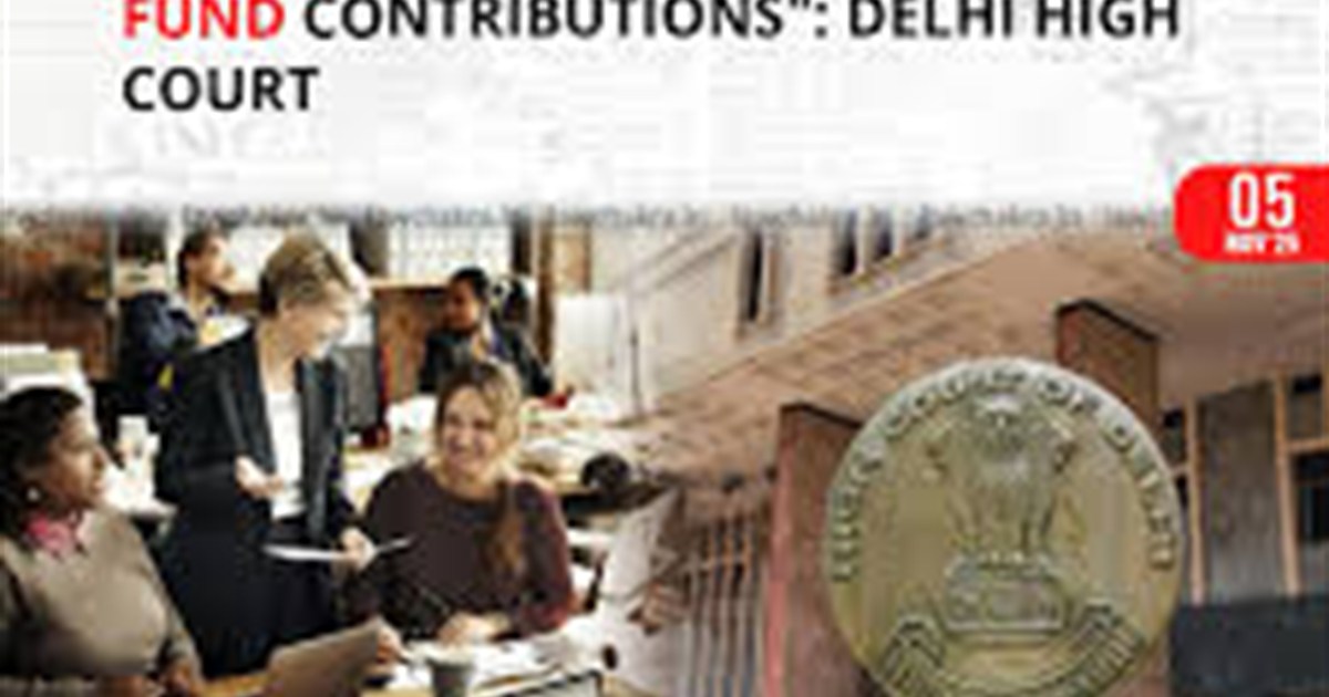 Delhi High Court EPFO update