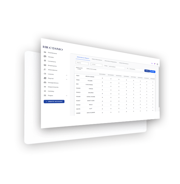 Employee Digital Record UI