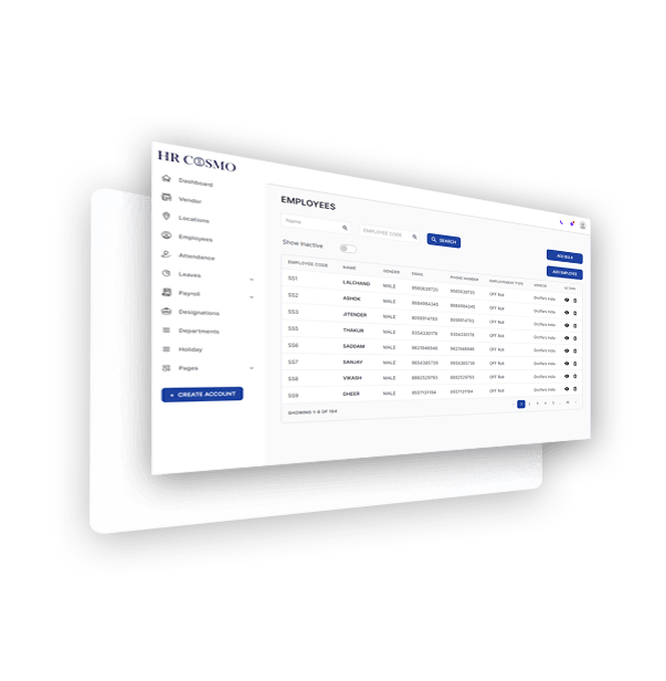 Employee Digital Record UI